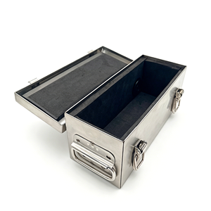 Custom Stainless Steel LiPo Battery Safety <b>Box</b> Fireproof Metal Lipo Safe for Battery <b>Storage</b> Charging - Product Image 2
