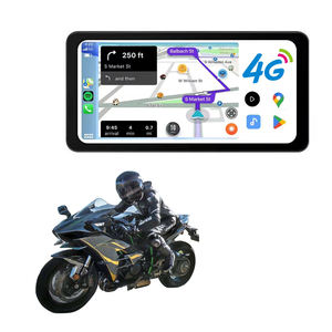 Phương tiện truyền thông điều khiển có dây xe máy Navigator tùy chỉnh 6.3 inch động cơ Navigator GPS không thấm nước GPS navigation với FM bản đồ miễn phí - Product Image 1