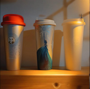 Lesense <span class=keywords><strong>Pro</strong></span> Custom Printed PP Inyección 32oz Vasos de plástico duro Clear Smoothie Milktea Juice Boba Vaso desechable con tapas - Product Image 1