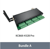 KC868-H32B PRO Modulo di Controllo Domotico Tuya Smart ESP32 Tasmota ESPHome con Controllo Vocale WiFi/RJ45/RS485 Relè per Ufficio e Garage