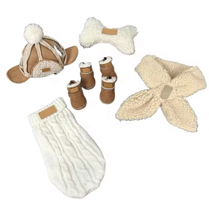 Toptan moda marka kış köpek giyim lüks tasarımcı köpek giysileri seti - Product Image 1