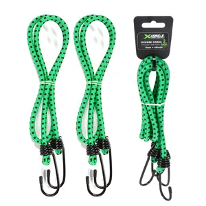 2pk Hoge Kwaliteit Elastische Latex Bungee Koord Met Haak