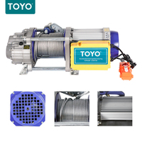 Treuil électrique de levage, petite grue, Kcd, de haute qualité, moteur de levage, 220V, 300Kg, 500Kg, livraison gratuite