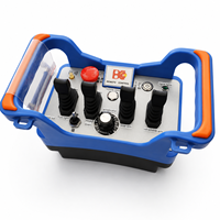 Système de télécommande sans fil à code fixe, étanche IP65, avec joystick proportionnel en plastique, pour grue hydraulique montée sur camion