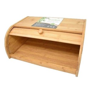 Caja de pan de bambú Grete de 15.12x11x6.9 pulgadas, contenedor de almacenamiento de madera para la organización de alimentos en la cocina - Product Image 5