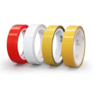 Red Pet Backing Tape Acryl kleber Doppelseitiges selbst klebendes Klebeband zum vorübergehen den Befestigen und Verkleben von Handy teilen