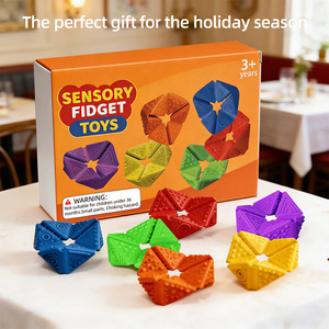 Jouets sensoriels pour enfants - Cube à bascule nostalgique pour soulager le stress des enfants - Product Image 3