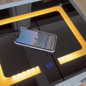 ผู้จัดจำหน่ายตู้ข้างเตียงอัจฉริยะสุดหรู พร้อมที่ชาร์จไร้สาย ลำโพงบลูทูธ ตู้ข้างเตียงอัจฉริยะทันสมัยสำหรับเฟอร์นิเจอร์บ้าน - Product Image 5