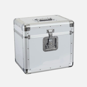 Scatola di Stoccaggio in Alluminio per Dischi in Vinile LP da 12 Pollici (Contiene Oltre 70 Dischi e LP) - Product Image 1