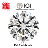Diamantes Cultivados en Laboratorio con Certificación IGI, Corte Brillante Redondo Excelente, DEF VVS-VS HPHT, 1CT 2CT, para Joyería, Venta al Por Mayor