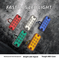 Nouvelle lumière indicatrice LED étanche et anti-poussière Leihao ABS 12V 24V pour camion, remorque, clignotant latéral