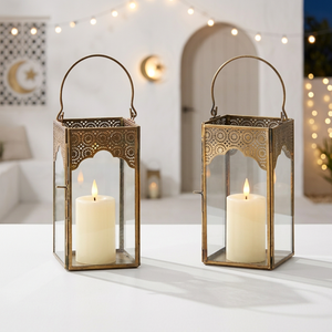 Manufacturers Latest Moroccan Style Metal Framed Glass <b>Hurricane</b> Candle Holders for Events Decoration - Product Image 1