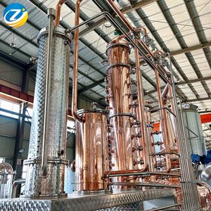 1000L schlüssel fertige Getränke verarbeitung linie Brennerei ausrüstung Wodka Gin Whisky Destillation ausrüstung Alkohols brenner - Product Image 4