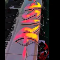 Lettres lumineuses 3D en métal personnalisées GFace avec éclairage LED RGB changeant de couleur, télécommande intelligente, étanches IP65 pour voiture
