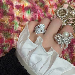 Anello di fidanzamento 925 gioielli in argento Sterling delicato zircone promettono anello in argento con zirconi cubici - Product Image 2