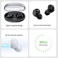 T62 Transparent TWS Écouteurs intra-auriculaires HIFI Écouteurs sans fil Casque Gamer