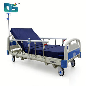 Lit électrique à domicile idéal <span class=keywords><strong>pour</strong></span> les patients atteints de paralysie cérébrale, avec six colonnes en acier inoxydable et barres en aluminium <span class=keywords><strong>pour</strong></span> un soutien stable - Product Image 2