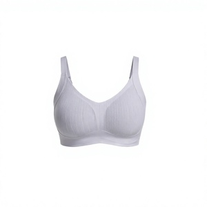 Soutien-gorge sans fil grande taille, sans couture, à couvrance totale, bretelles réglables, respirant, pour femme, L-5XL - Product Image 1