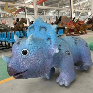SGBC2501 Parque de Atracciones dinosaurio batería coche moneda dinosaurio paseo carro para <span class=keywords><strong>niños</strong></span> - Product Image 2