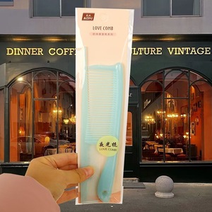 หวีพลาสติกซี่กว้างขนาดใหญ่สำหรับดูแลเส้นผม ใช้สำหรับความงาม คละสี - Product Image 4
