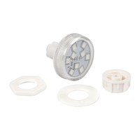 Luces LED RGB de 45 mm con Programación Automática E14 AC24V para PC, con IP66 y 9 LED, Decoración para Parques Temáticos
