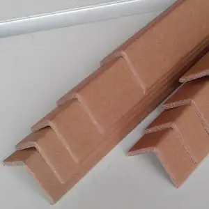 Fabricante personalizado 40*40 papelão reforçado lógica borda espessamento de borda de proteção de canto de papel