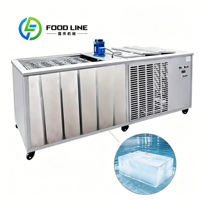 Machine à glaçons commerciale entièrement automatique en acier inoxydable, à installer sous le comptoir