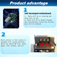 Impresora UV Multifuncional 3250 en Oferta, Impresora UV Plana y de Transferencia Directa a Película (DTF) Todo en Uno con Cabezal de Impresión XP600