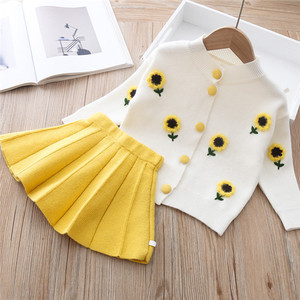 Ensemble jupe et pull pour bébé de haute qualité, 2 pièces, pour l'hiver, parmi les produits les plus vendus en Amérique, avec liste de prix - Product Image 2