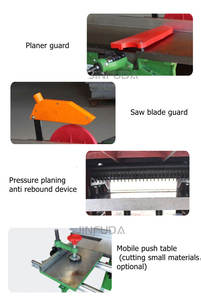 Raboteuse-Dégauchisseuse Universelle Haute Efficacité pour Bois, Multifonctionnelle : Scie, Rabotage, Perçage, Mortaisage, Droiture - Product Image 6