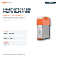 Condensador de Potencia Inteligente YLZNSSmart 450V 20kvar, Módulo Integrado de Compensación de Energía Reactiva Trifásico con Comunicación RS485