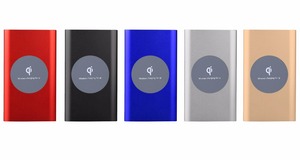 Respetuoso del medio ambiente inalámbrica Powerbank 10000Mah de Metal inalámbrico móvil Banco de la energía - Product Image 2