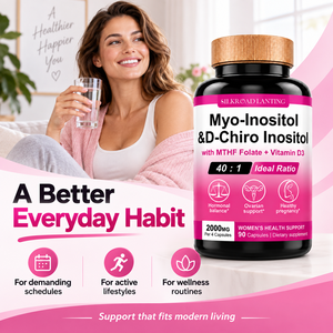 Suplemento para la Salud Femenina, Mioinositol y D-Chiroinositol 40:1 para el Apoyo Ovárico y un Embarazo Saludable, Fórmula de 2000mg - Product Image 5