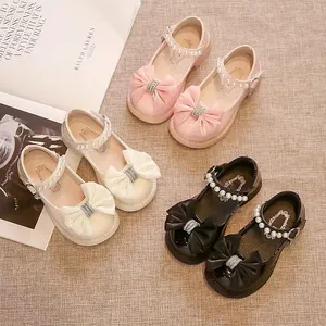 Autunno nuova principessa morbida suola Mary Jane scarpe per bambini scarpe per bambini Single con funzione cinese