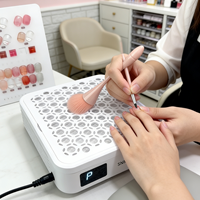 SNRQI Fournisseur de premier plan Aspirateur à poussière d'ongles portable à forte aspiration pour salon avec filtre de remplacement et brosse de nettoyage des ongles