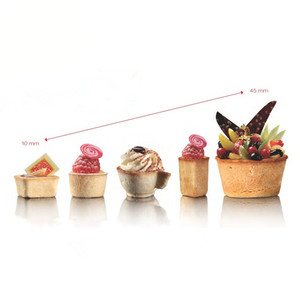 Fabrication commerciale professionnelle d'une tarte auxoeufs deut en <span class=keywords><strong>croûte</strong></span> de noix de pécan faisant la machine à tarte en bateau - Product Image 5