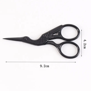 Neus Haar Schaar Voor Mannen Ronde Kop Kleine Schaar Roestvrij Staal Wenkbrauw Trimmer Handmatige Kleine Schaar - Product Image 5