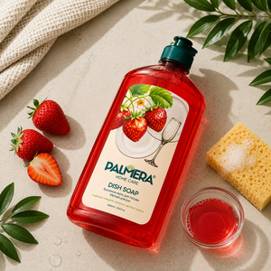 Líquido Lavavajillas Desengrasante con Fórmula para el Cuidado de las Manos, para Platos, Ollas y Utensilios de Cocina, 1 L, Palmera Home Care - Product Image 2