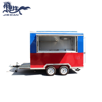 JX-FS300 Cuisine camion de Nourriture Mobile/chariot de remorque alimentaire/chariot de crème glacée