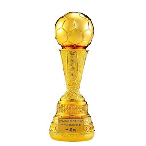 Trofeo de Campeonato de Fútbol de 40 cm, Premio de Resina Grabada para Competición de Fútbol - Product Image 1