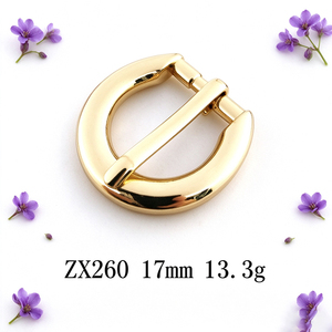 Boucle carrée en alliage de zinc argenté poli de 15 mm pour sangle de sac, ceinture, ajustement de la sangle, accessoires de quincaillerie - Product Image 2
