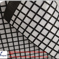 Tissu renforcé en polypropylène 2,5 m x 50 m avec grille antistatique et ignifuge