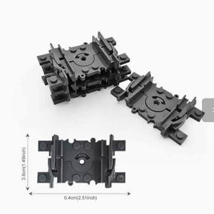 Accesorios <span class=keywords><strong>de</strong></span> Vía <span class=keywords><strong>de</strong></span> <span class=keywords><strong>Tren</strong></span> para Juguetes DIY: Rieles <span class=keywords><strong>de</strong></span> Derivación Izquierda/Derecha, Rieles Cruzados Diagonales, Vías <span class=keywords><strong>de</strong></span> Ferrocarril <span class=keywords><strong>de</strong></span> Partículas Pequeñas, Plástico para Ensamblaje - Product Image 2