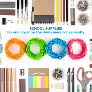 <span class=keywords><strong>Bricolage</strong></span> créatif Élastique marqué sans décoloration Grands <span class=keywords><strong>élastiques</strong></span> multicolores <span class=keywords><strong>Élastiques</strong></span> personnalisés multifonctionnels - Product Image 5