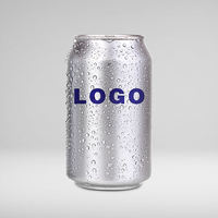 Op maat gedrukte offset gedrukte lege aluminium blikjes met treklipje voor ambachtelijk bier & thee drankenverpakkingen industrieel gebruik