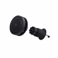 Pengisi Daya Nirkabel Magnetik Mobil Qi2.2 25W, Pengisi Daya Nirkabel Magnetik Mobil Qi2 25W dengan Pendingin TEC untuk iPhone 17 16 15 14 13 12