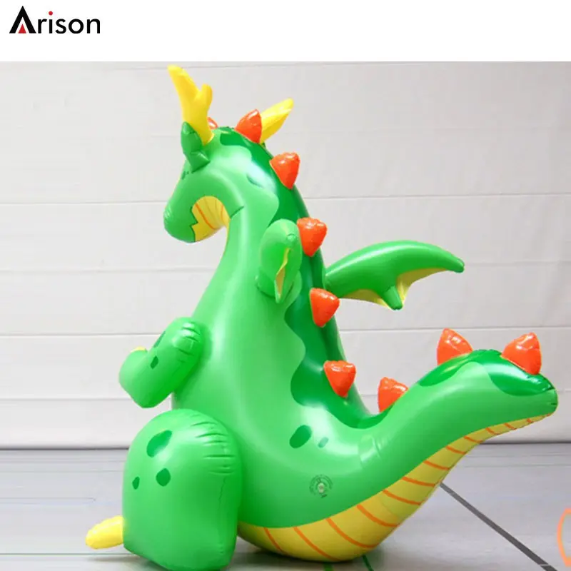 Custom printing PVC inflatable 3D dinosaur inflatable animal for foldable inflatable animal model toy OEM