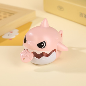 พวงกุญแจการ์ตูนฉลามกัดด้าย ของเล่นฉลามกัดด้ายแบบดึงเชือกเคลื่อนไหวได้ ฉลาม<span class=keywords><strong>กิน</strong></span><span class=keywords><strong>ปลา</strong></span>เล็ก - Product Image 4