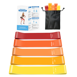 Tùy chỉnh Thời trang về phía trước Gradient thiết kế cho phong cách có ý thức tập thể dục Resistance Bands - Product Image 5