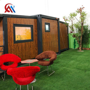 40 फीट लक्जरी 3-4 बेडरूम डबल विंग प्रीफैब हाउस हीट-इन्सुलेटेड वाटरप्रूफ एक्सपेटेड कंटेनर घर - Product Image 3